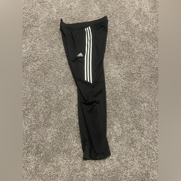 Adidas joggers size medium black and white - Picture 3 of 4